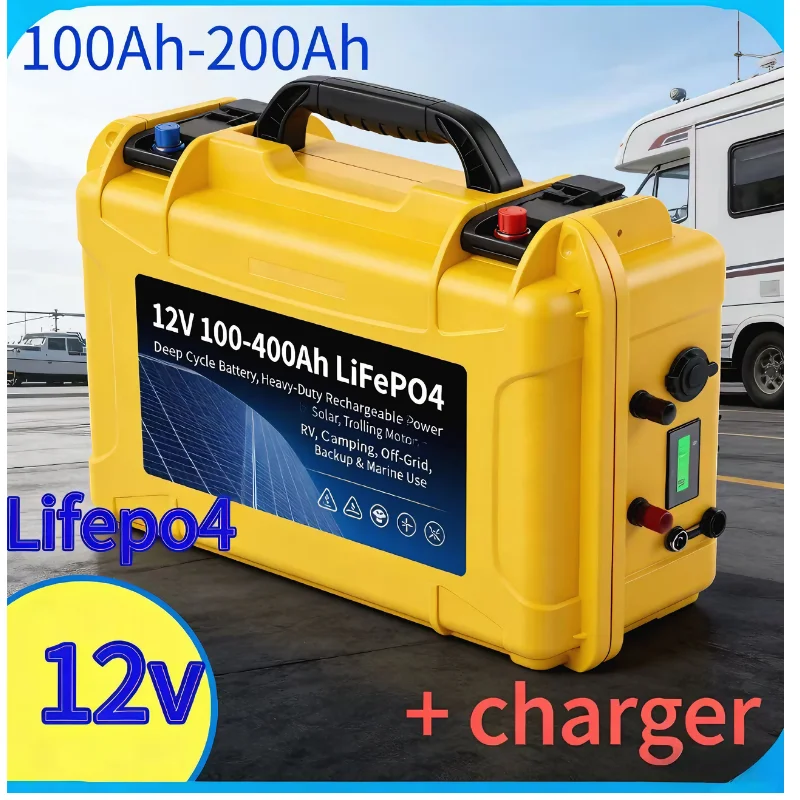 Lifepo4 12V 100Ah Bms Bluetooth - Akumulator 12V LiFePO4 100-200Ah | Bluetooth