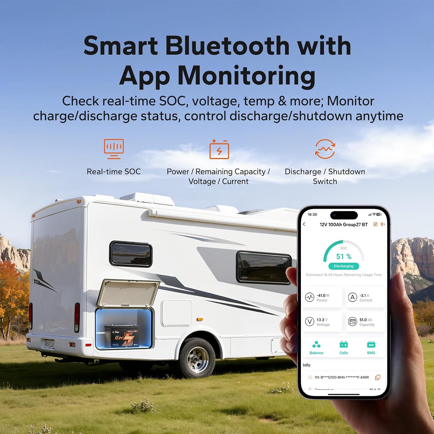 Bateria LiFePO4 12V 100Ah, bat – Lifepo4 12V 100Ah Bms Bluetooth recenzja i cena