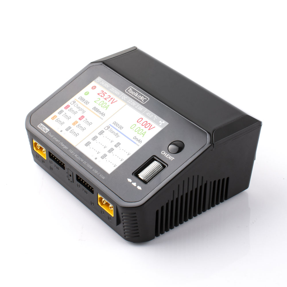 ToolkitRC M6DAC Dwukanałowa In – Toolkitrc M6Dac Smart Charger recenzja i cena
