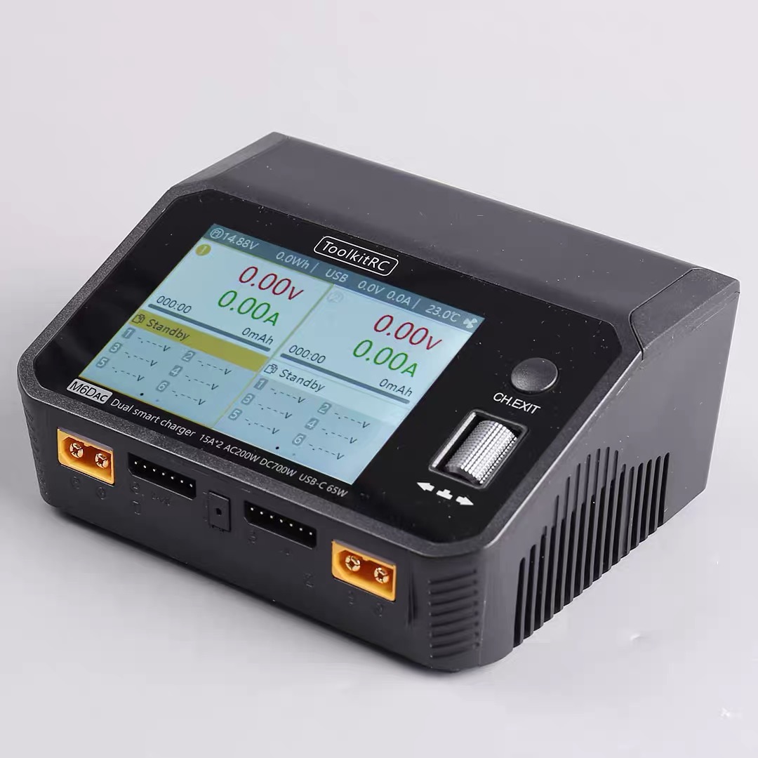 ToolkitRC M6DAC 350W X 2 USB-C – Toolkitrc M6Dac Smart Charger recenzja i cena