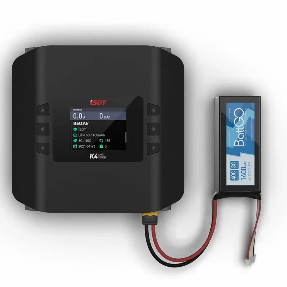ISDT K4 – inteligentna ładowar – Isdt K4 Dual Lipo Charger recenzja i cena