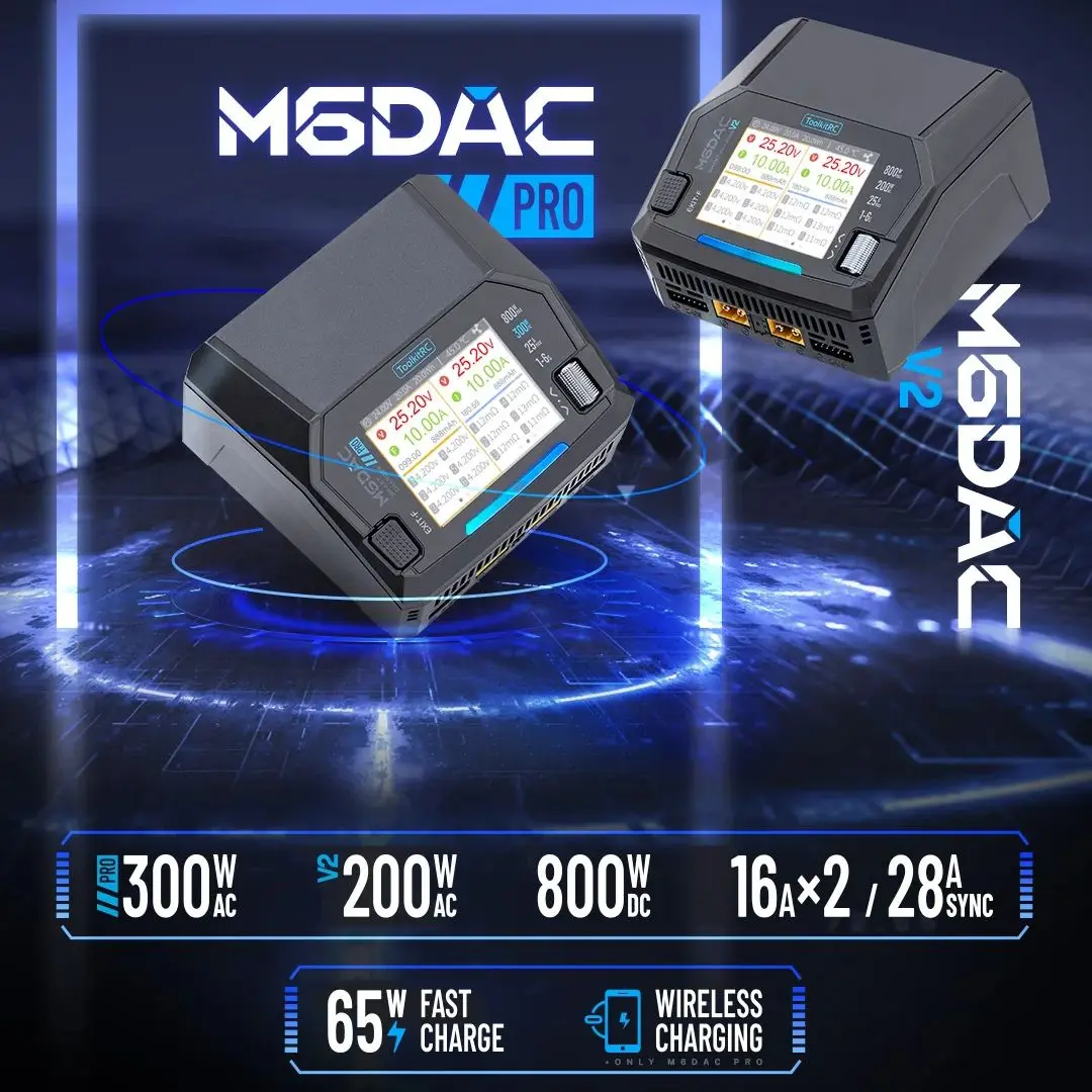 ToolkitRC M6DAC PRO V2 – intel – Toolkitrc M6Dac Smart Charger recenzja i cena